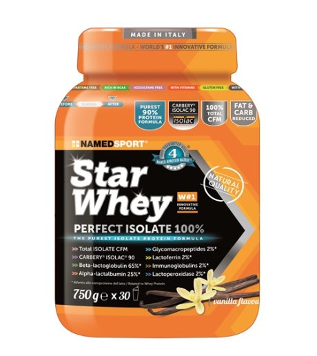 STAR WHEY ISOLATE VANILLA 750G