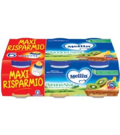 OMO MELLIN Banana/Kiwi 6x100g