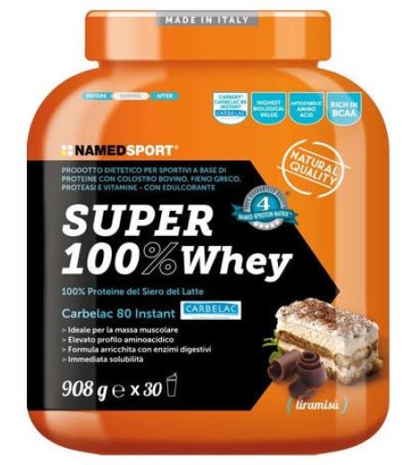 SUPER100%WHEY Tiramisu'908g