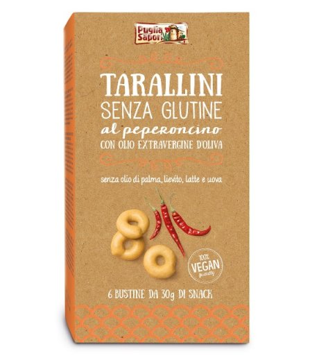 PUGLIA SAP.Tarallini Pep.180g