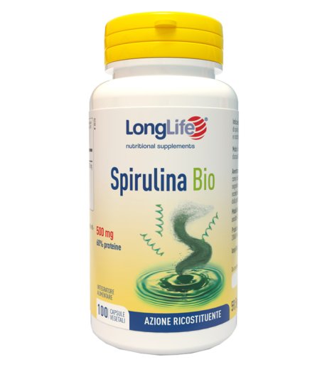 LONGLIFE SPIRULINA BIO 100CPS