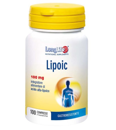 LONGLIFE LIPOIC 100MG 100CPS