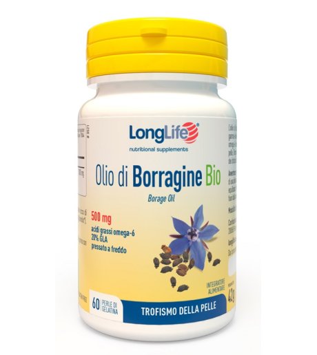 LONGLIFE OLIO BORRAGINE BIO60PRL