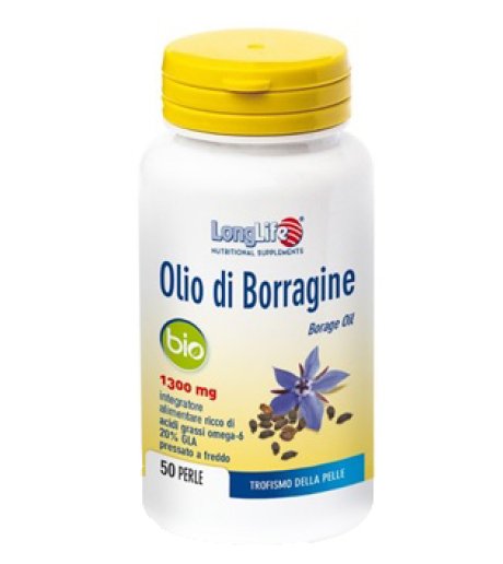 LONGLIFE OLIO BORRAG BIO 50PRL