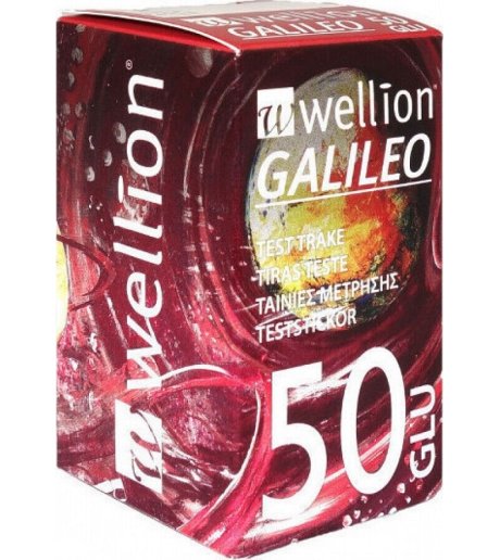 WELLION GALILEO STRIPS 50 GLIC