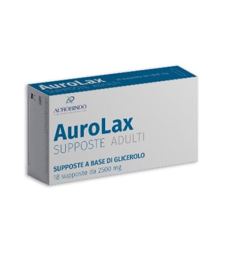 AUROLAX SUPPOSTE 2500MG 18SUPP