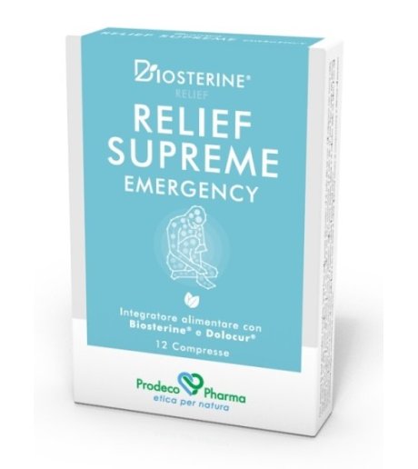 BIOSTERINE RELIEF SUP EME12CPR