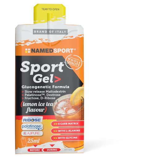 SPORT GEL LEMON ICE TEA 25ML