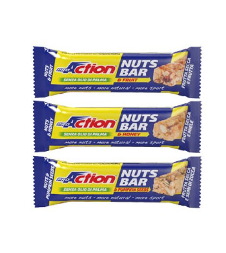 PROACTION NUTS BAR MIELE 30G