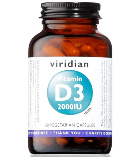 VITAMIN D3 2000IU 60CPS VEG