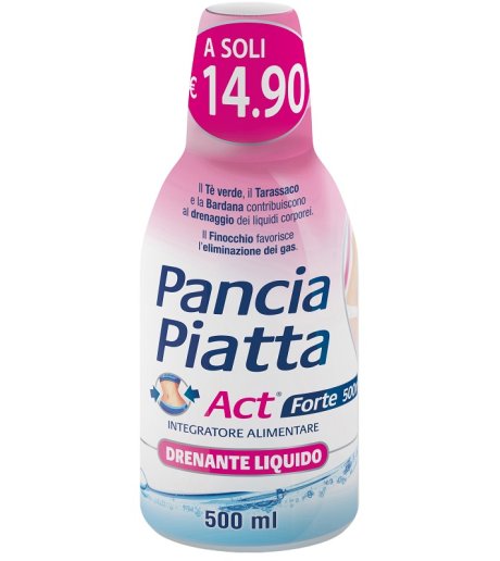 PANCIA PIATTA ACT FORTE 500ML