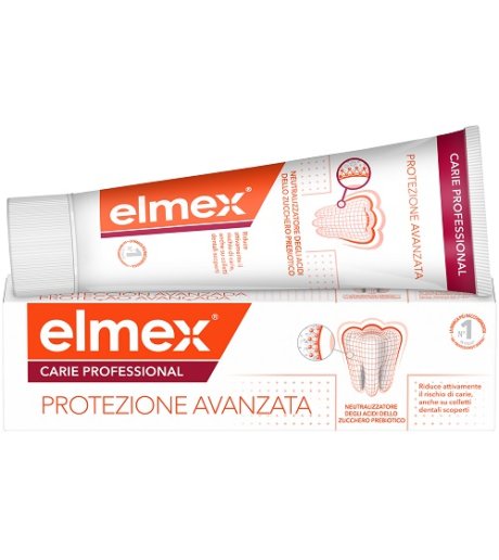 ELMEX DENT PROT CARIE PROF 75ML