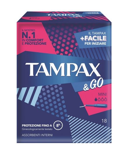 TAMPAX &GO MINI 18PZ 8575