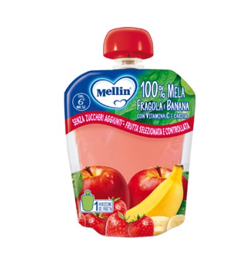 MELLIN 100% MELA FRAGOLA BANAN