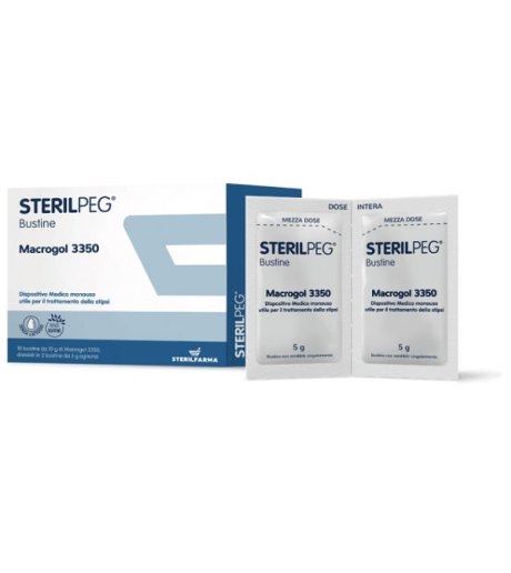 STERILPEG 10BUST MACROGOL 3350