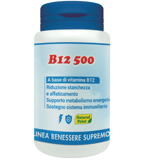 B12 CIANOCOBAL 500MCG NAT/POINT