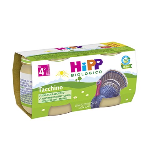 HIPP BIO OMOG TACCHINO 2X80G