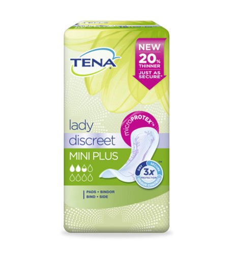 TENA DISCREET MINI PLUS 16PZ