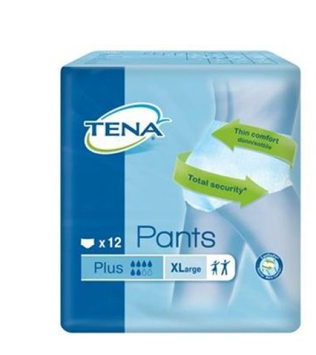 TENA PANTS PLUS XL NEW 12PZ< TENA PANTS PLUS XL NEW 12PZ<