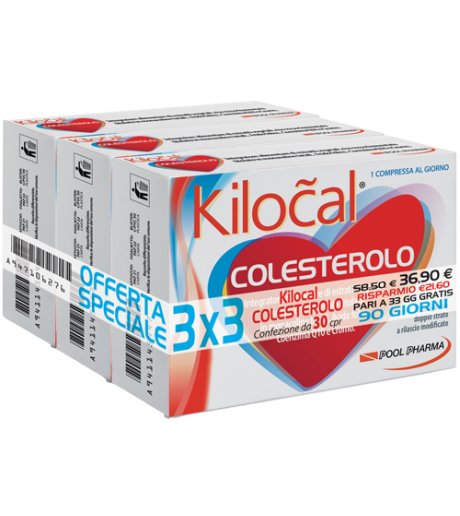 KILOCAL COLESTEROLO 30CPR