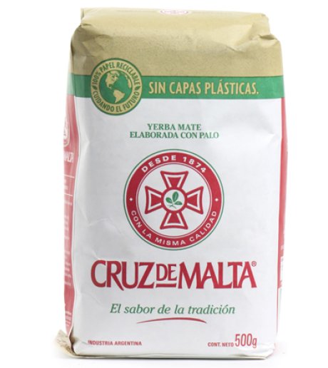 YERBA MATE CRUZ MALTA 500G