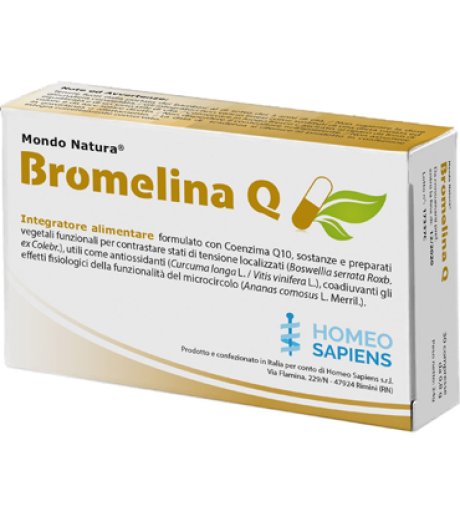 BROMELINA Q MONDO NATURA 30CPR