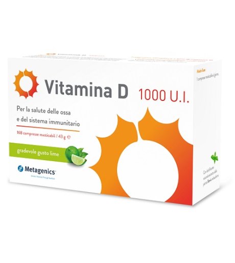 VITAMINA D 1000 UI 168CPR