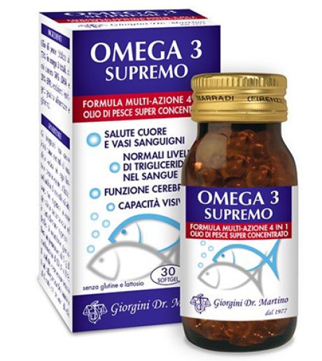 OMEGA 3 Supremo 30 Softgel SVS