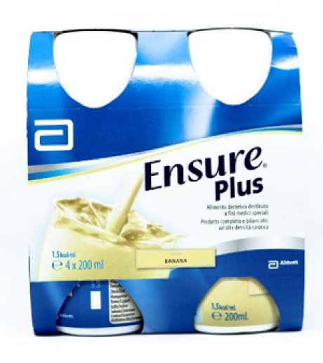 ENSURE PLUS BANANA 4X200ML