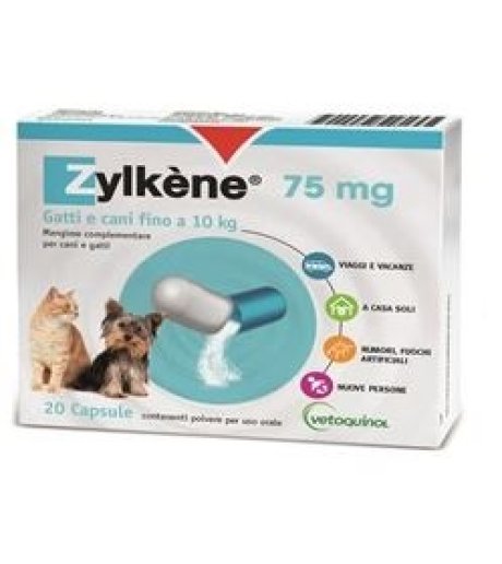 ZYLKENE CANI/GATTI 20CPS 75MG