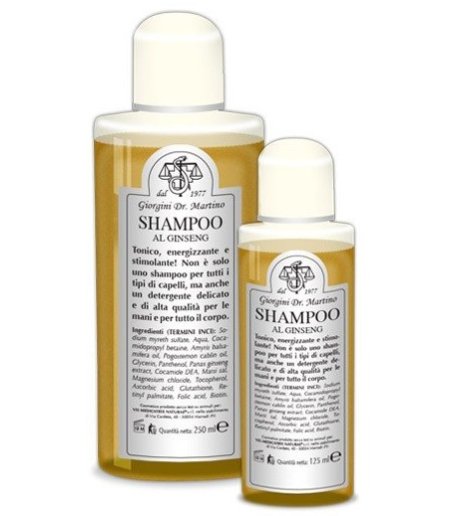 GINSENG SHAMPOO 250ML GIORGINI