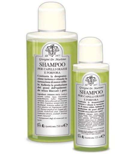 SHAMPOO CAP GRAS/FORF 125ML