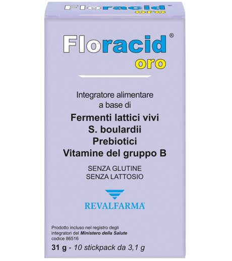 FLORACID OROSOLUBILE 10BUST