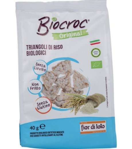 BIOCROC Triangoli Riso Bio 40g