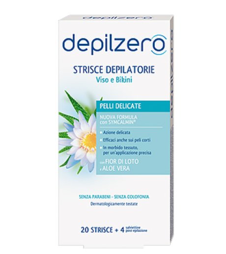 DEPILZERO STRISCE VISO/BIKINI