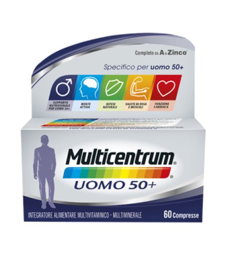 MULTICENTRUM UOMO 50+ 60CPR