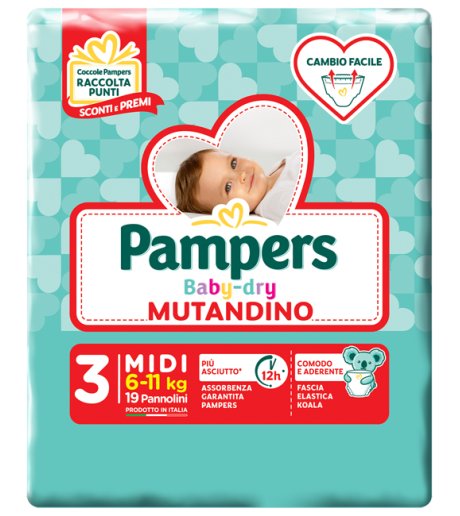 PAMPERS BD MUT MIDI 19PZ 1270<