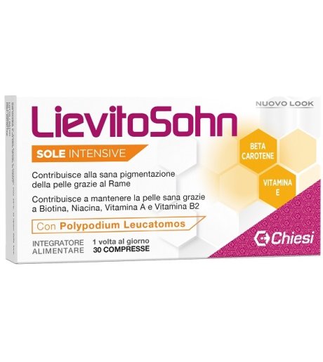 LIEVITO SOHN SOLE INTENSIV 30CPR