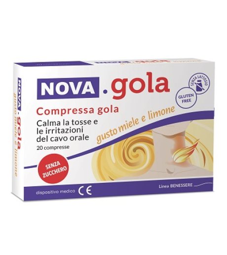 NOVA GOLA 20 Cpr Miele/Limone