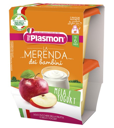 PLASMON MELA YOG AS 2X120G