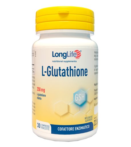 LONGLIFE L-GLUTATHIONE 30CPR