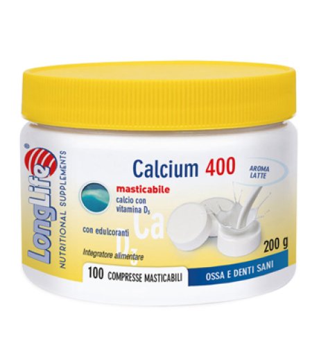 LONGLIFE CALCIUM LATTE 100CPR