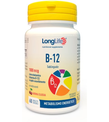 LONGLIFE B12 1000MCG 60CPR