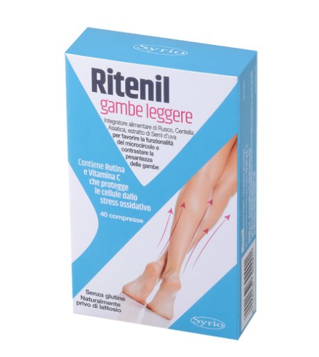 RITENIL Gambe Leggere 40 Cpr