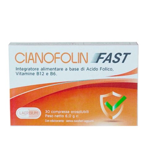 CIANOFOLIN FAST 30CPR