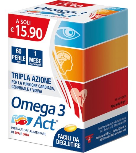 OMEGA 3 ACT 60PRL 540MG