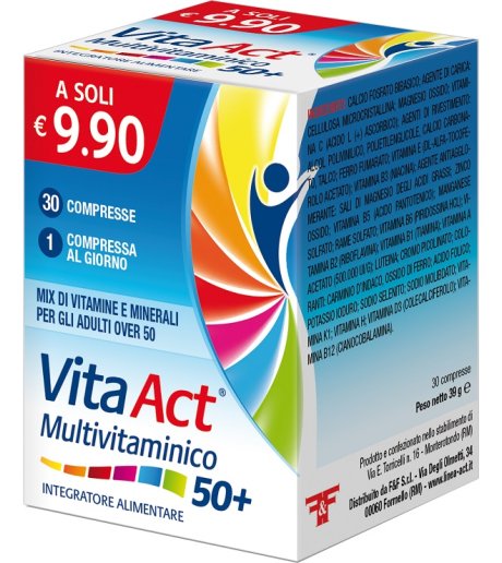 VITA ACT 50+ MULTIVIT 30CPR