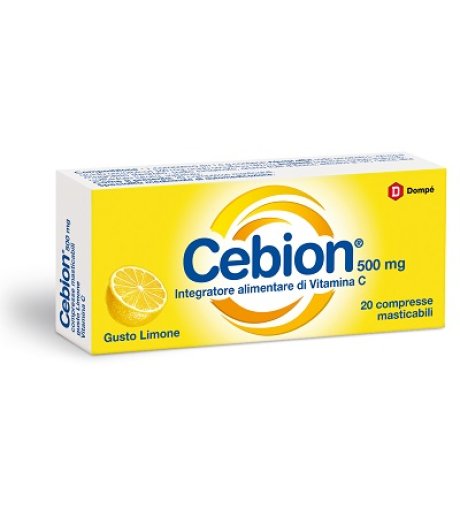 CEBION MAST LIMONE VIT C 20CPR