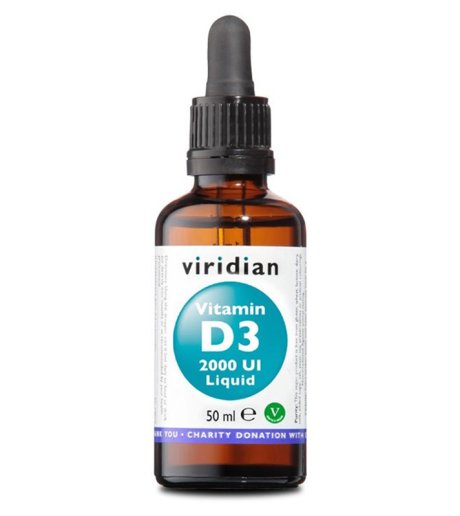 VIRIDIAN VITAMIN D3 2000UI LIQ