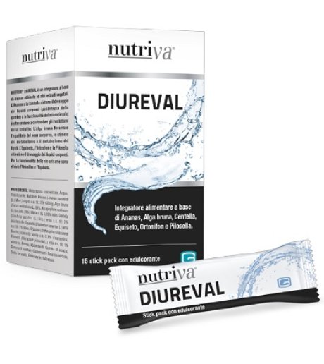 NUTRIVA DIUREVAL 15STICK PACK